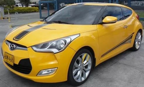 Hyundai Veloster Sunflower