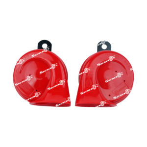 Corneta caracol HELLA Roja 12V juego x2