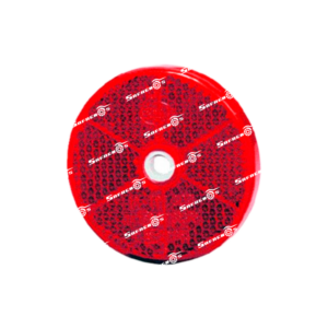 Reflectivo redondo HELLA Rojo 6 cm