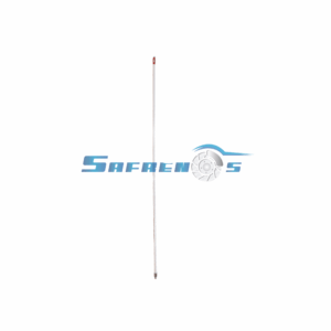 LÁTIGO ANTENA BLANCO CON CAPUCHON ROJO