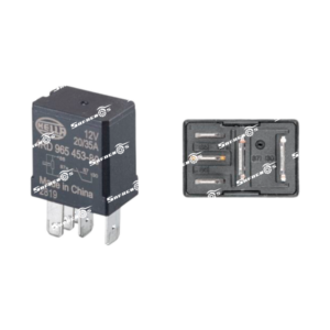 Relay ISO HELLA 12V 20/35A 5 Polos
