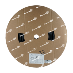 Termoencogible Negro 1/4" Rollo por 100M