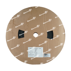 Termoencogible Negro 3/8" Rollo por 100M