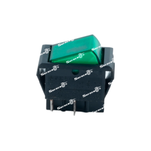 Switch de Tecla 1 Golpe 4 Patas Tecla Verde