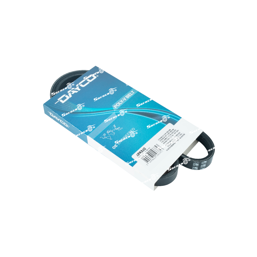 Correa Acanalada Dayco 4PK840 A Alt.Spark Gt / Spark1L: 09-13;A.A.Vitara 1 6;Alt.Toyo
