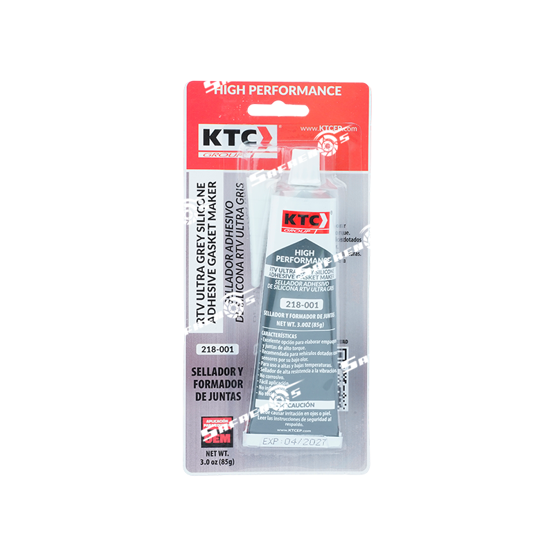Silicona RTV Gris 85g Ultra Grey KTC RTV 85g (5699