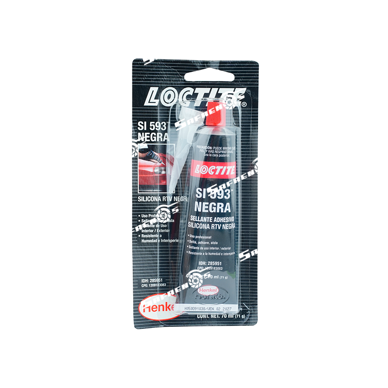Silicona RTV Negra 70 ml