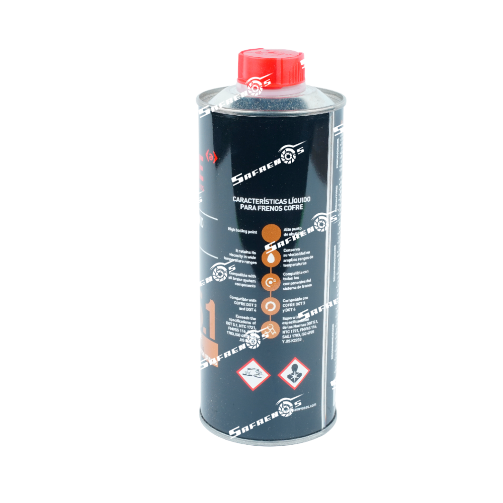 Líquido de Frenoss DOT5.1 500cc Tarro Lata - Image 2
