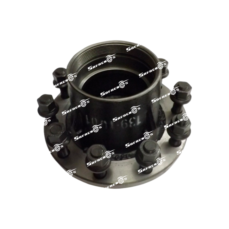 Bocín de Trailer con 10 Pernos y Tuercas de 33 mm