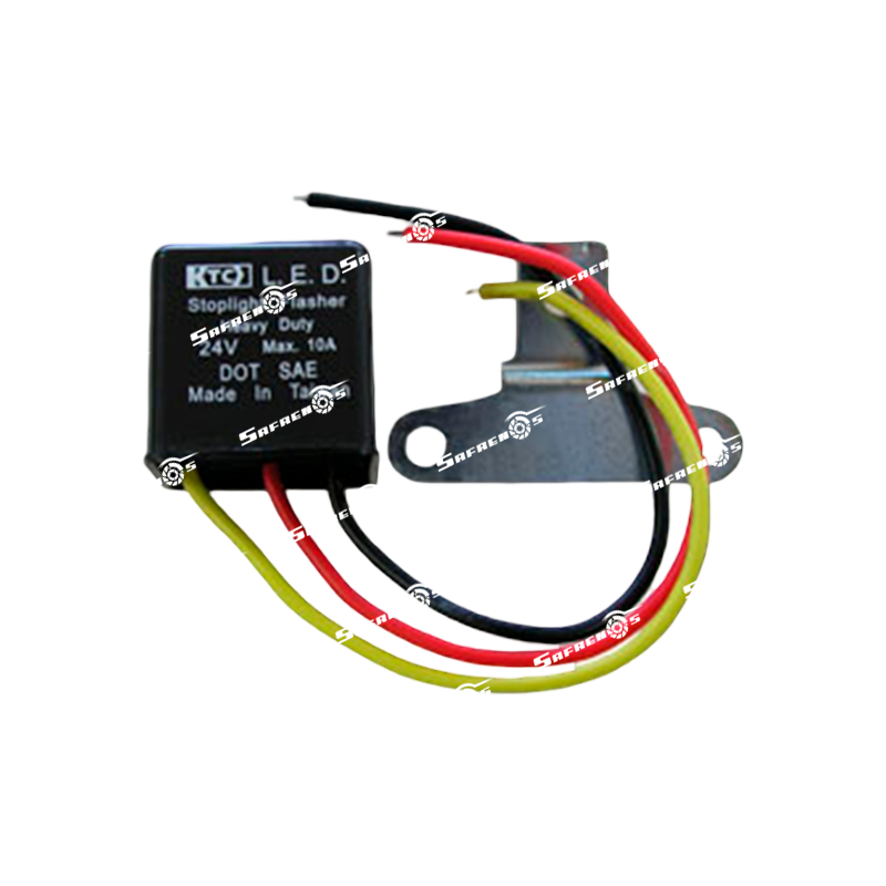 Flash 3-PATAS 12V Stop LED (Cuadrado)