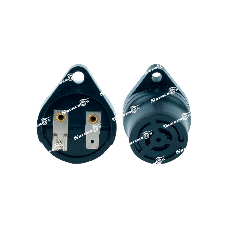 Chicharra Mini 12V Plástica Negra
