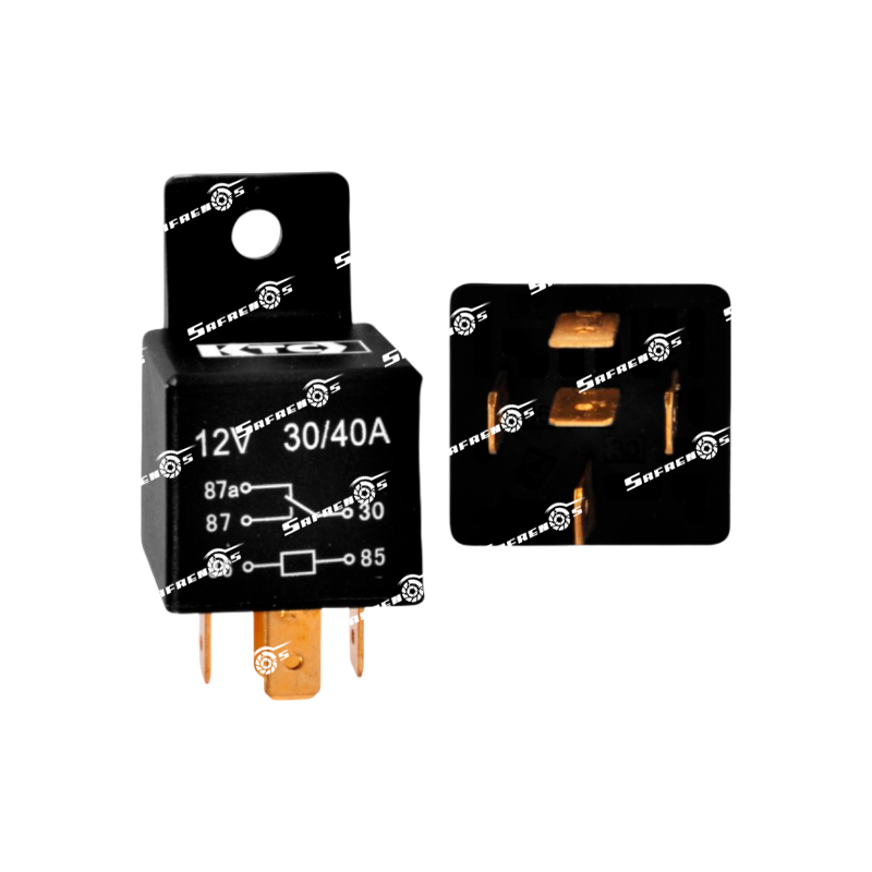 Relay 5-PATAS 12V Luces Universal 30/40 Conmutable