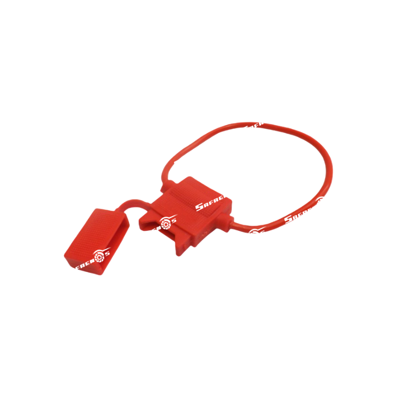 Portafusible Ato Encauchetado Rojo AWG14