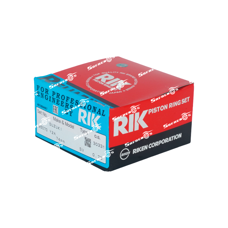 Juego de Anillos de Pistón para Suzuki Y2A SJ413 / Swift 1.3 G13A G13B - 0.75 74 mm