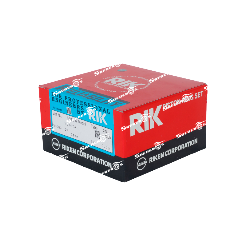 Juego de Anillos de Pistón para Toyota Land Cruiser 2F / Truck FJ55 / FA101 / FC22D - 0.75 94 mm
