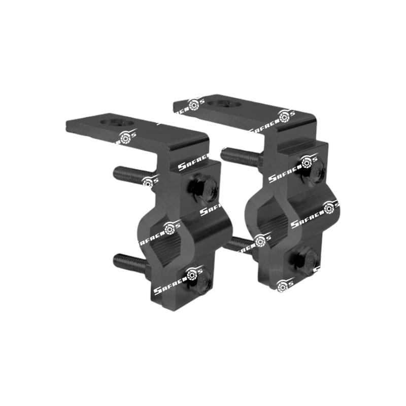 Base Antena - Espejo Lat 2 Tornillos Horizontal Negro (Blister)