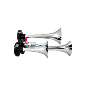 Corneta de Aire Triple 125MMX190MMX255 mm con Válvula 12V, 24V