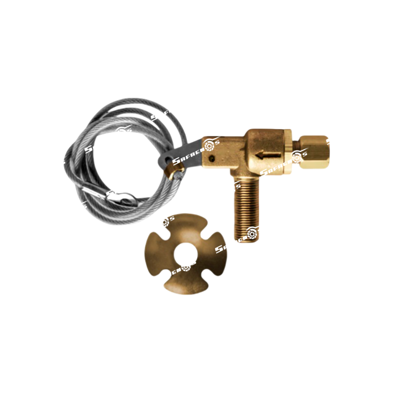 Válvula en Bronce y Cable Acerado para Corneta