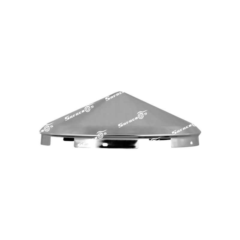 Tapa Eje Delantero Cromado 8 5/8”, 5 Uñas, Punta Diamante (310-005-PC)