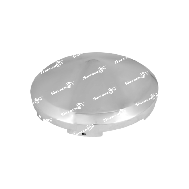 16 Tapa Eje Delantero Cromado 7/16”, 6 Uñas, Punta Diamante