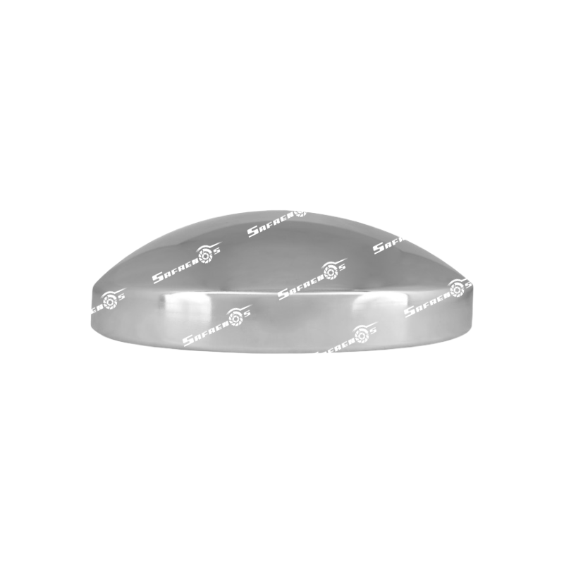Tapa Eje Trasero Redondo Media Luna 8 1/8" Cromado (310-001-RC)
