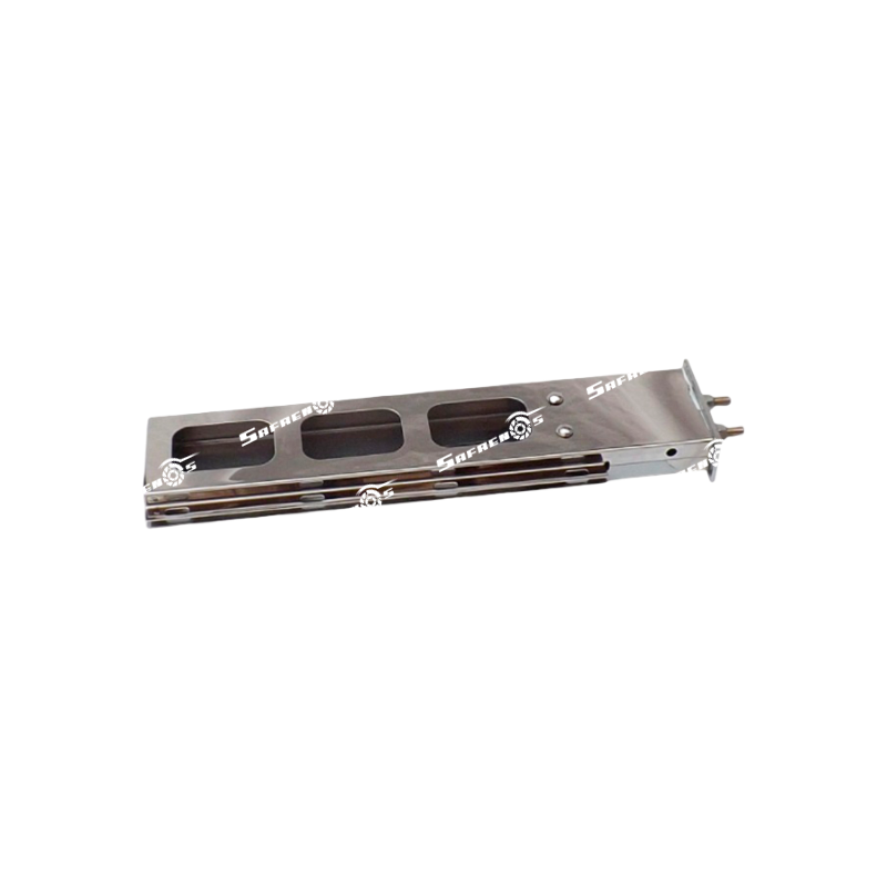 Porta Stop con Hueco Rectangular Acero Inoxidable con Resorte JGOX2