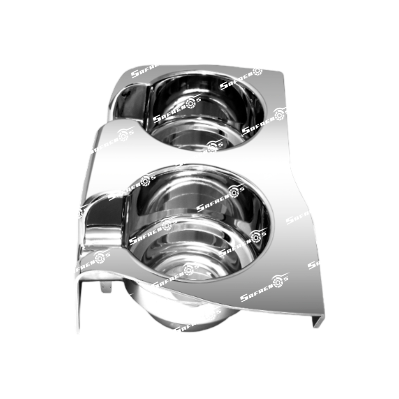 58 Bisel Portavasos para Kenworth 2006+ en ABS Cromado