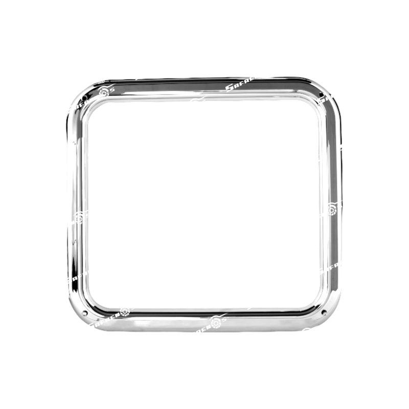 Bisel Exterior- Ventana W-900 en ABS Cromado para Kenworth
