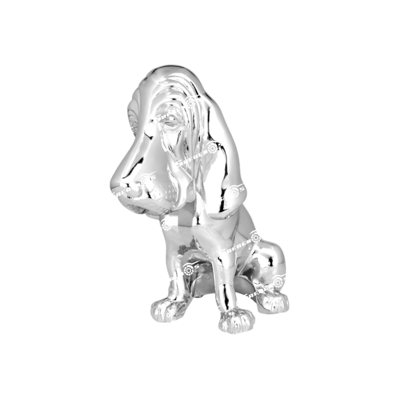 Perro "hush Puppies" Cromado para Capot