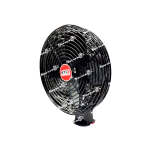 Ventilador Metálico Negro Heavy Duty 8” 24V