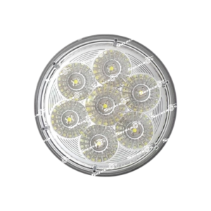Stop Redonda 4” 7 LED Blanco MV
