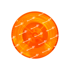 Lámpara Demarcadora Redonda 2" Ambar con Bombillo 12V
