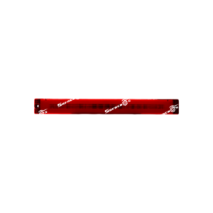 Barra LED Glo 60 LED Rojo 2 Funciones con Secuencial, Cables MV (L350 mm*A39 mm*Al30 mm)