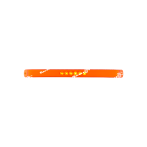 Barra LED Glo Light 28 LED Ambar 2 Funciones sin Bisel con Cables 24V