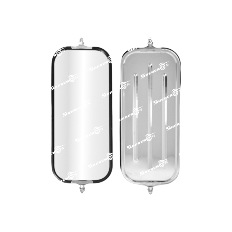 Espejo en Acero Inoxidable 7" X 16" Universal Ribs