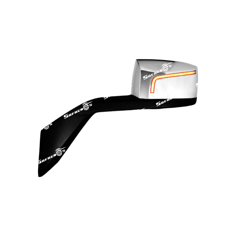 Espejo Cromado con Luz para Capot para Volvo Izquierdo Vnm,vnl,vnx