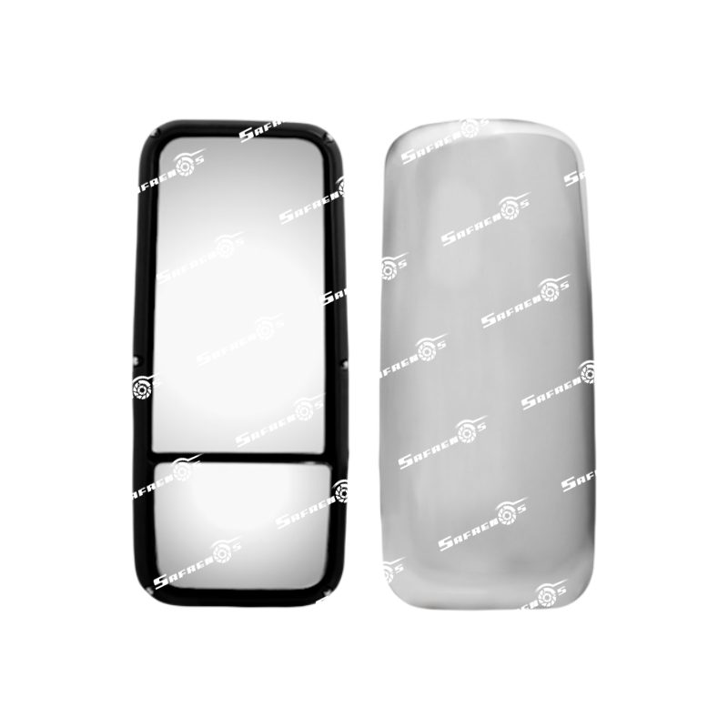 Espejo Lateral Principal Cromado para Kenworth T660, T800 Eléctrico, Desempañador Izquierdo