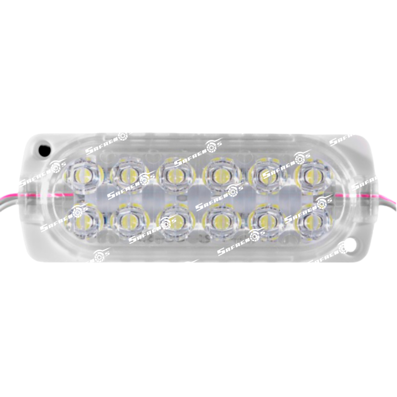 Módulo 12 LED 2835 Blanco ABS 192-216 lm 12V