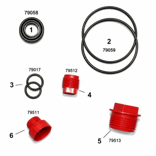 Reparación. bomba hidráulica. vickers V-10 (8 pcs) - 8314 - 14014 = 4014