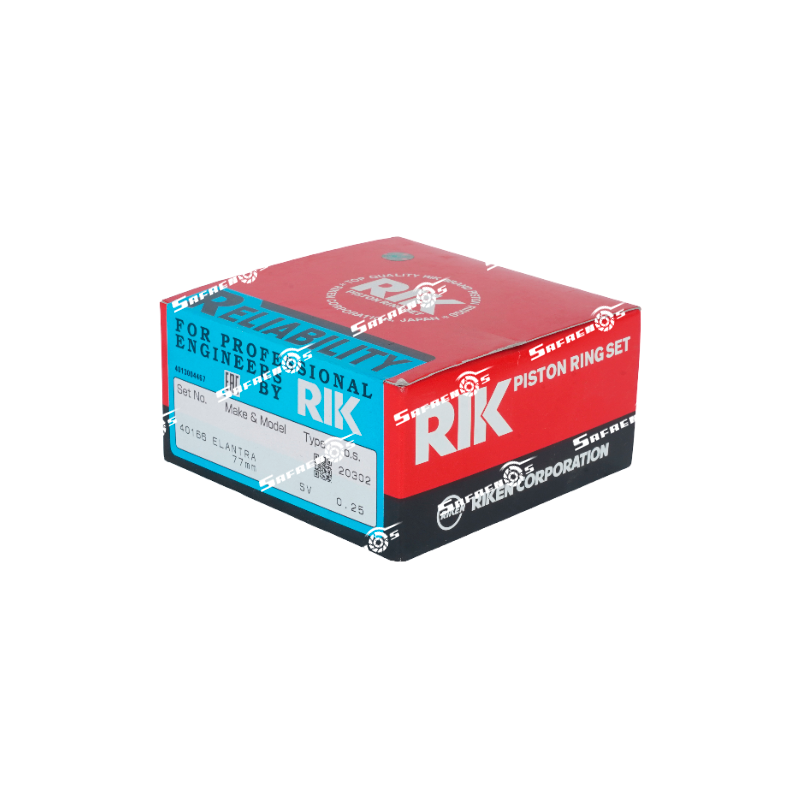 Juego de Anillos de Pistón para Kia Forte / Soul 1.6 / Cerato Koup 1.6 / Forte 1.6 - 0.25 77 mm