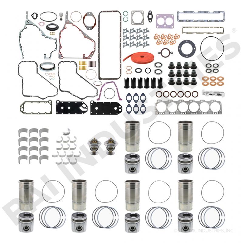 Kit Overhaul Motor 6CT Pistón 3925878 Con Empaquetadura Completa