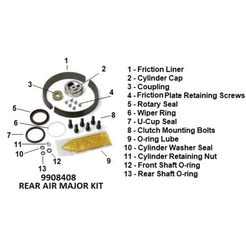 Kit de Reparación Mayor Fan Clutch