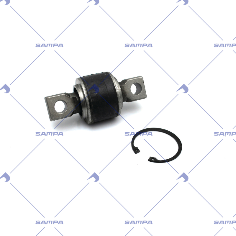 Buje Corbatín de Barra Punta Templete en V para Freightliner Doble Troque M2-106 – Sampa