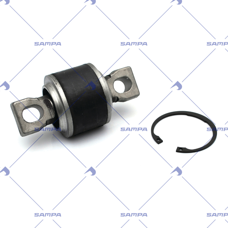 Buje Corbatín de Barra Punta Templete en V para Freightliner Doble Troque M2-106 – Sampa