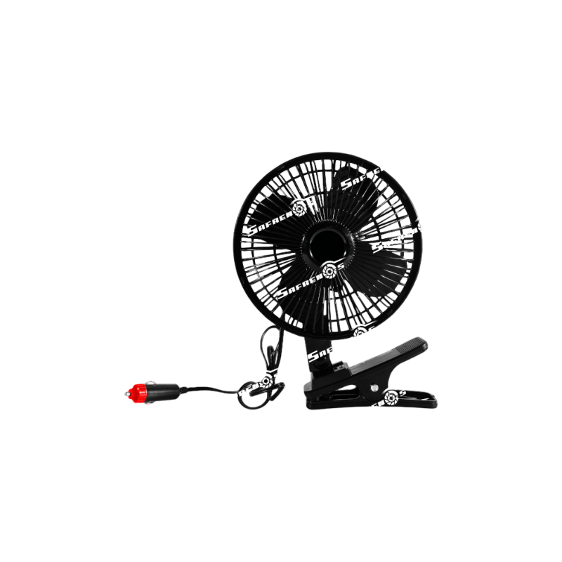 Ventilador Metalico, Aspas Metalicas, con Clip y Encendedor 6.0” 12V 1PC GPM
