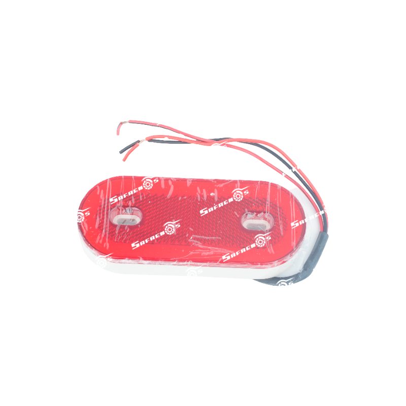 Lámpara Demarcadora LED 24 LED Rojo 2 Funciones Con Estrober, Reflectivo Y