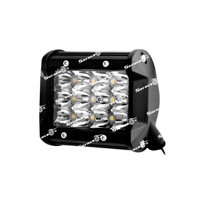 Exploradora LED Cuadrada de Trabajo 12 LED KTC