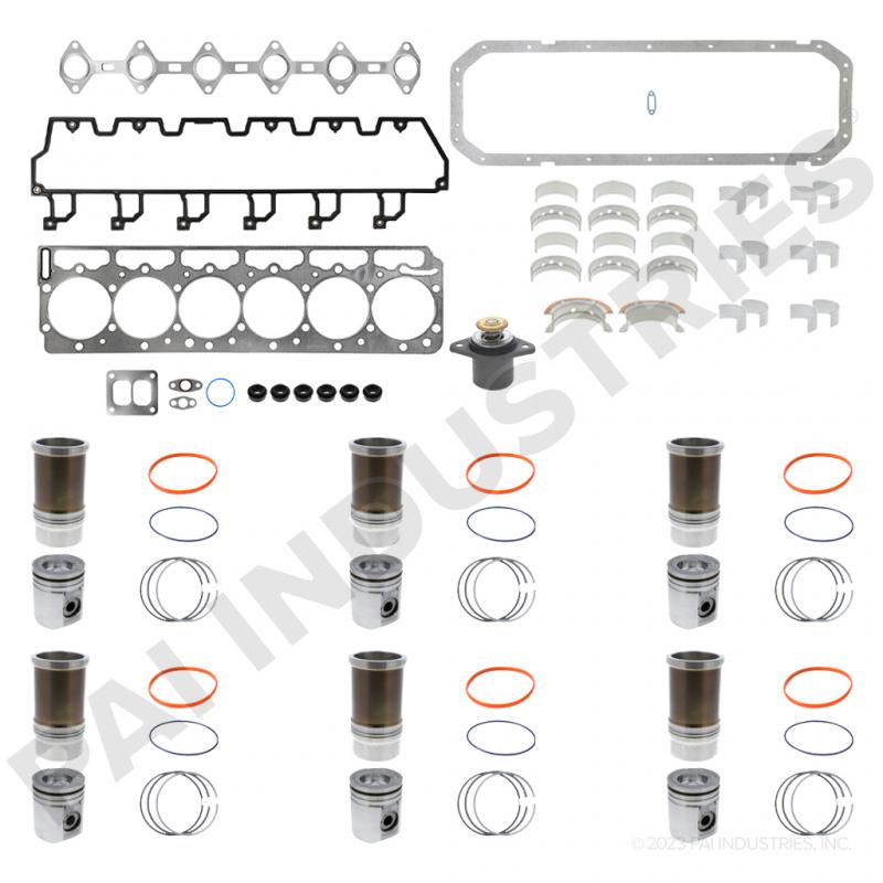 Kit Overhaul International DT466 STD Pistón 1824810 PAI