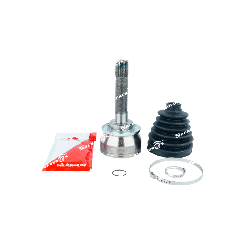 Kit Punta Homocinética Lado Rueda Chevrolet D-max 2.5 3.0 RT50 Modelo Nuevo Transejes