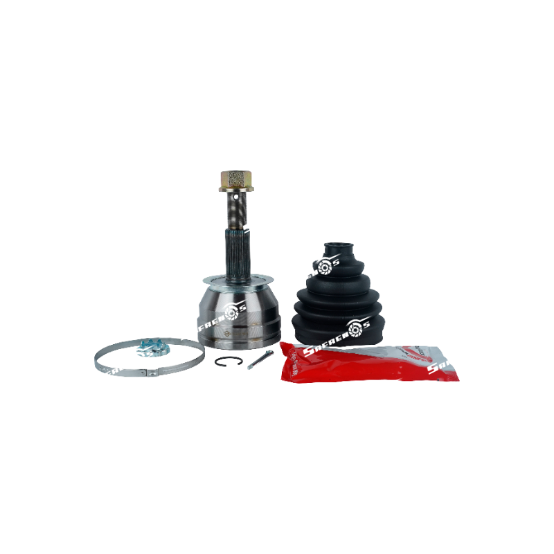 Kit Punta Homocinética Lado Rueda Nissan NP300 4X4 Frontier D40 2.5 Navara Transejes